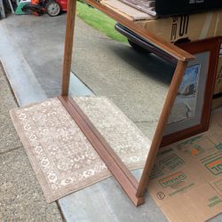 Large Mid-Century Mirror by Stanley Furniture 