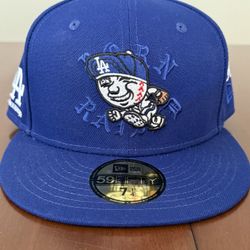 Born X Raised New Era Mr Cartoon LA Dodger Hat 7 1/4