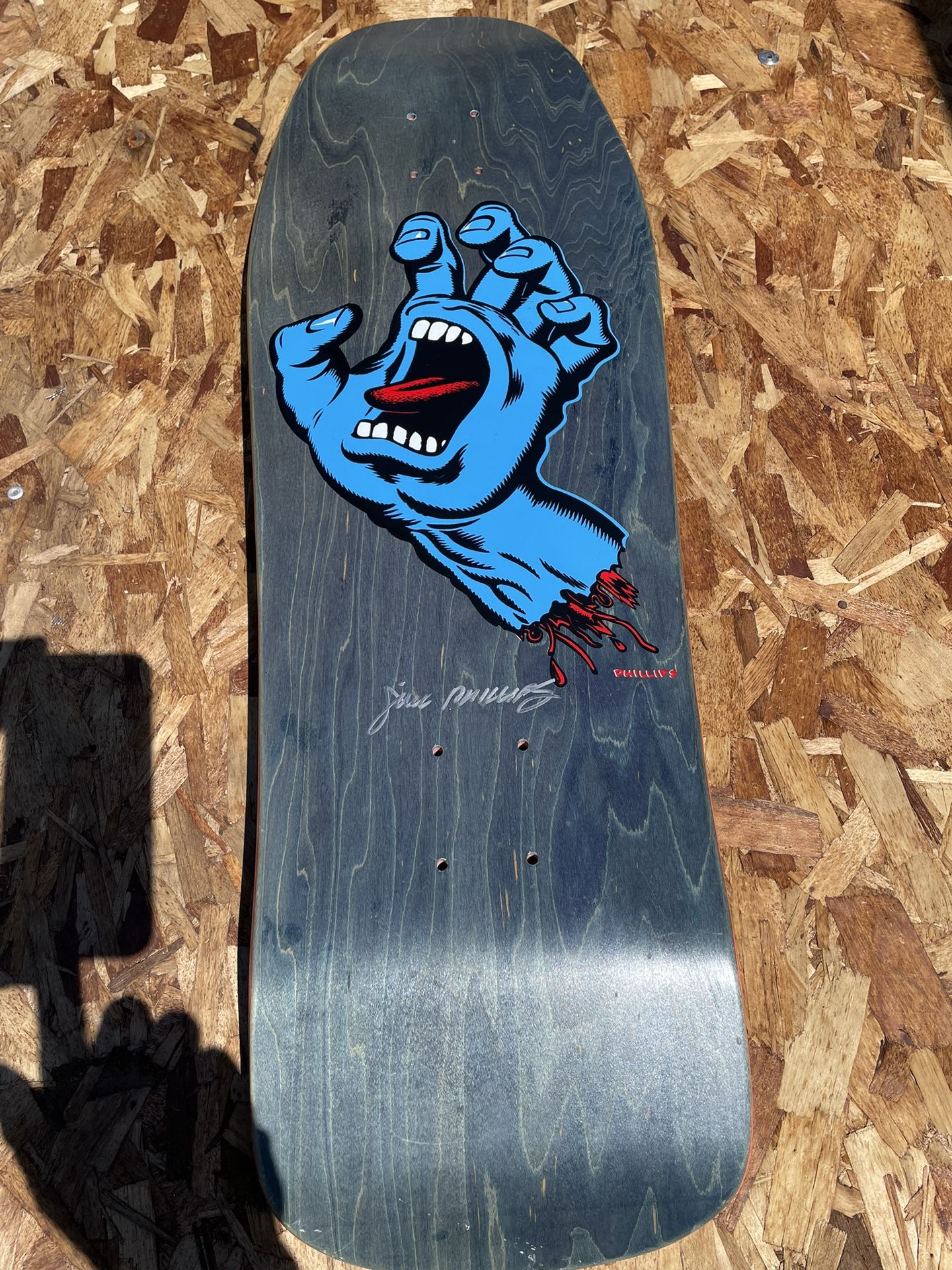 Santa Cruz Screaming Hand Skateboard Deck
