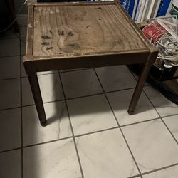 Solid Wood Table Sturdy