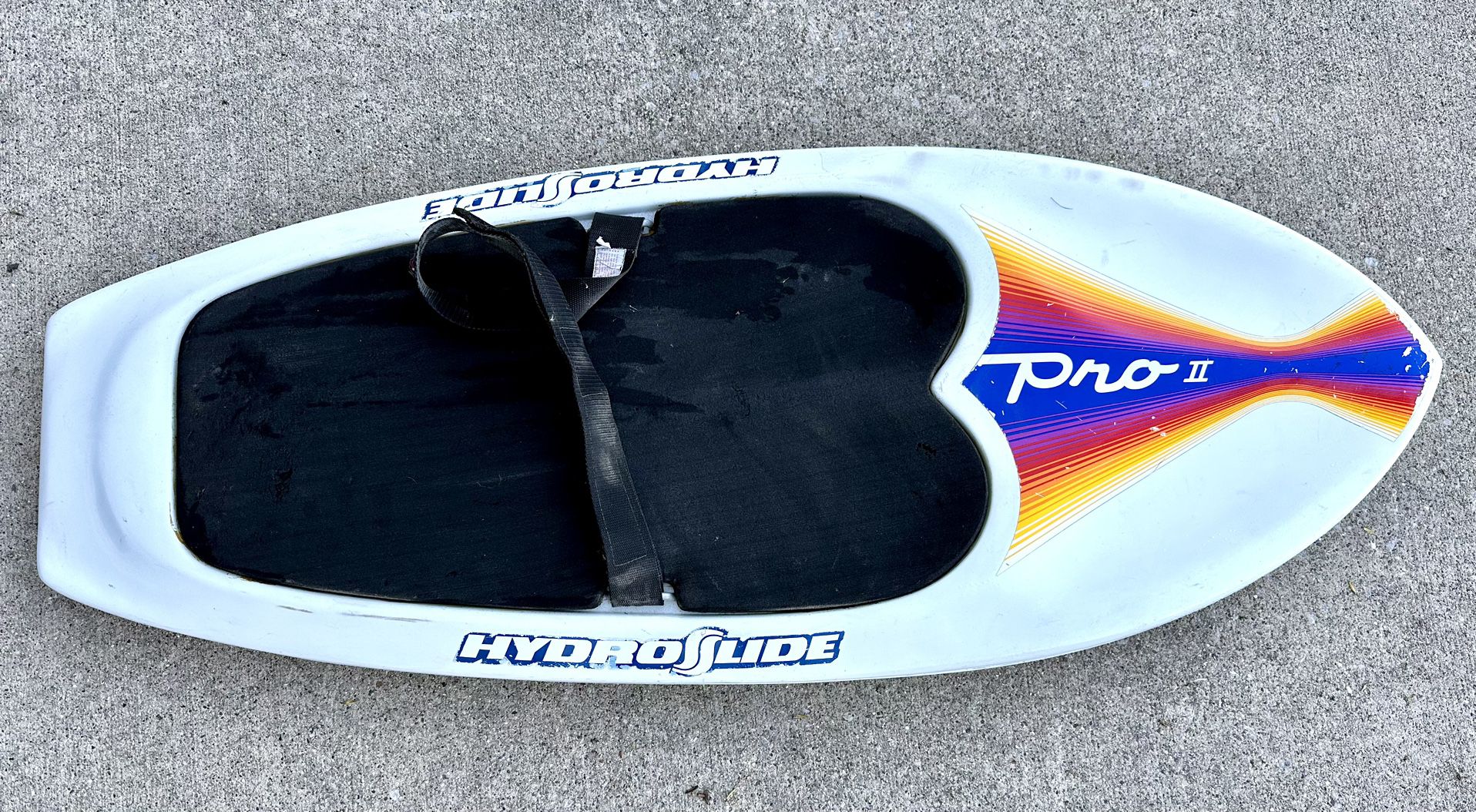 Pro II 2 HydroSlide Knee Board - white - intermediate - boat water ski hydro slide kneeboard sports