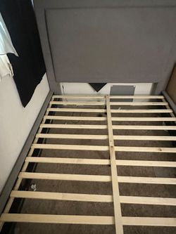 Full size frame and mattress