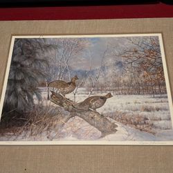 OJ Gromme 1975 Signed And Numbered Print