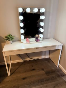 Vanity Table + Impressions Mirror
