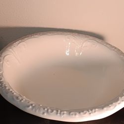 Vintage Large Ironstone Wash Basin / Bowl  15 3/4" Diameter