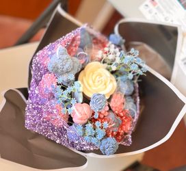 Handmade Flowers Candles Bouquet