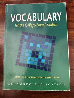 Vocabulary Book