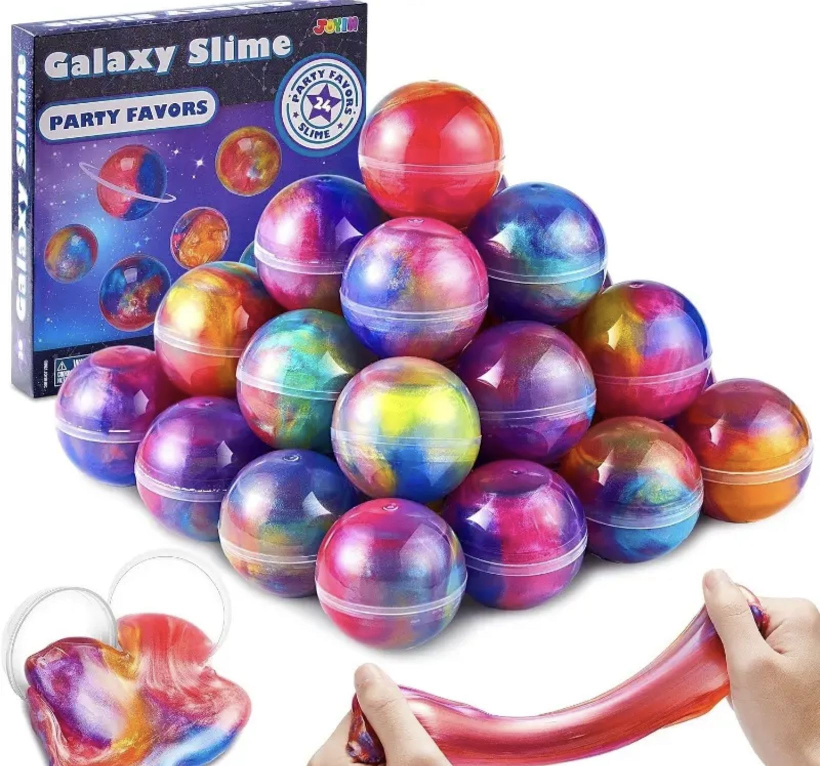 Galaxy slime NEW Balls 5 for $5.00