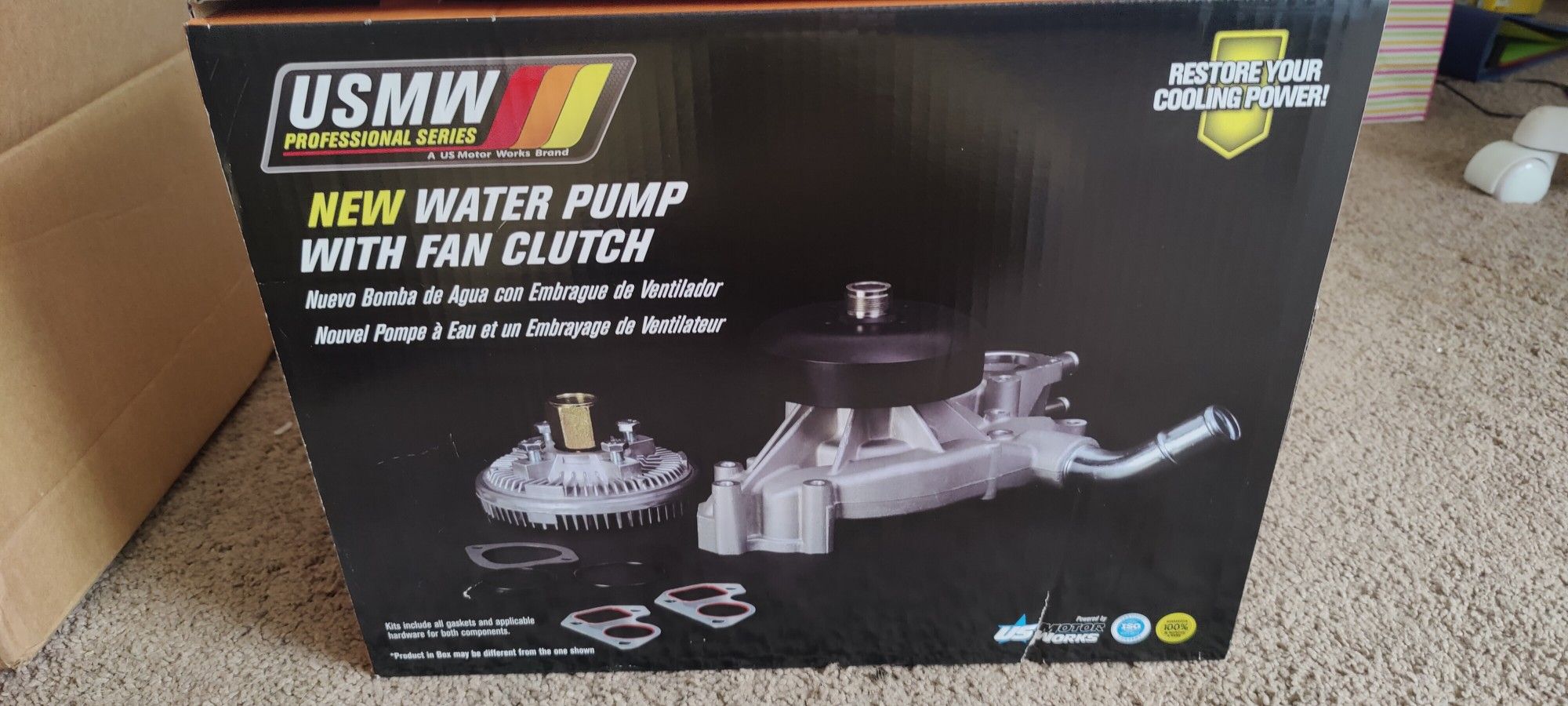 Water Pump With Fan Clutch
