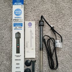 Top Fin Pro 150 Aquarium Heater 150W Up 79 Gal WiFi 