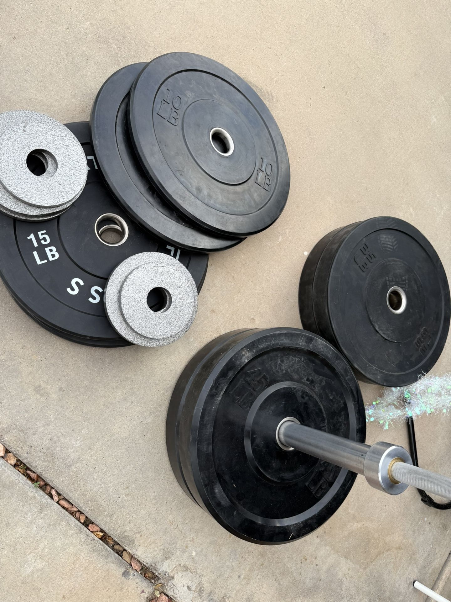 Weight Lifting Set 