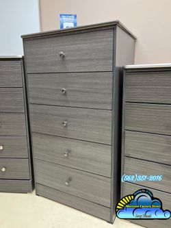 Five drawer dresser jumbo cajonera gris nuevo new bonito