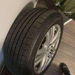 17 Inch OEM Infiniti Wheels (Rims And Tires)