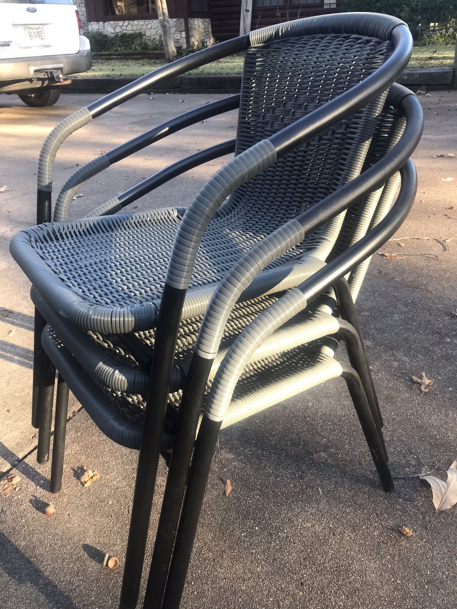 Patio chairs