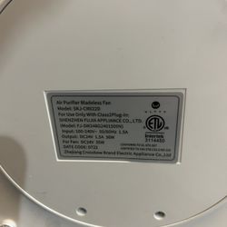 U ULTTY Bladeless Tower Fan and Air Purifier