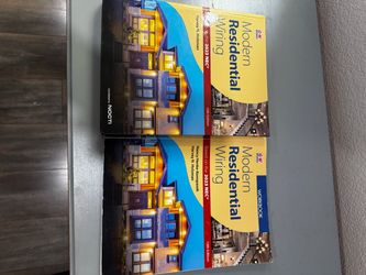 Modern Residential Wiring 13th Edition Textbook & Workbook