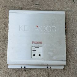  Kenwood  Subwoofer Amplifier Receiver 2 Channel 