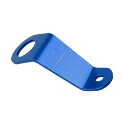 BRAND NEW PASSWORD JDM EG EH EJ CIVIC BLUE CNC BILLET ALUMINUM RADIATOR STAY MOUNT BRACKET+WASHER KIT