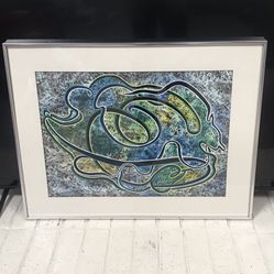 Contemporary Original Artwork 30”x24” Beatrice M. H. Ferguson