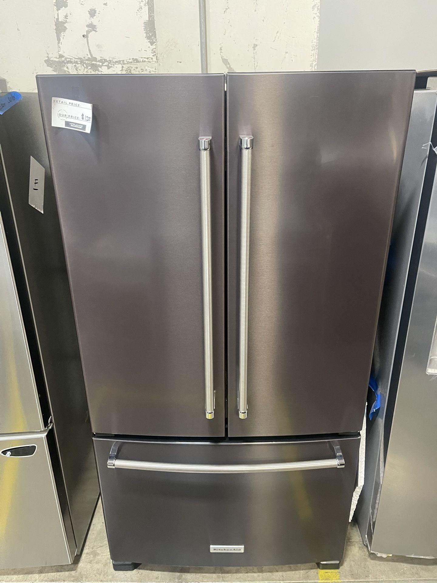 KITCHEN AID COUNTER DEPTH FRENCH DOOR REFRIGERATOR 