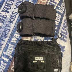 🏋️‍♂️ Saga BFR Cuffs – Blood Flow Restriction Training – Like New!