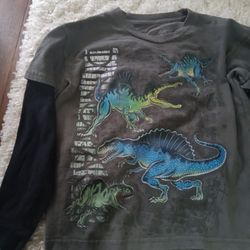 Dinosaur Shirt Size 7