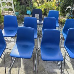 Kids vintage  stackable chairs