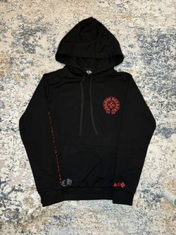 Chrome Hearts Designer Hoodie Black & Red 