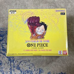 One Piece 500 Year In The Future Booster Box