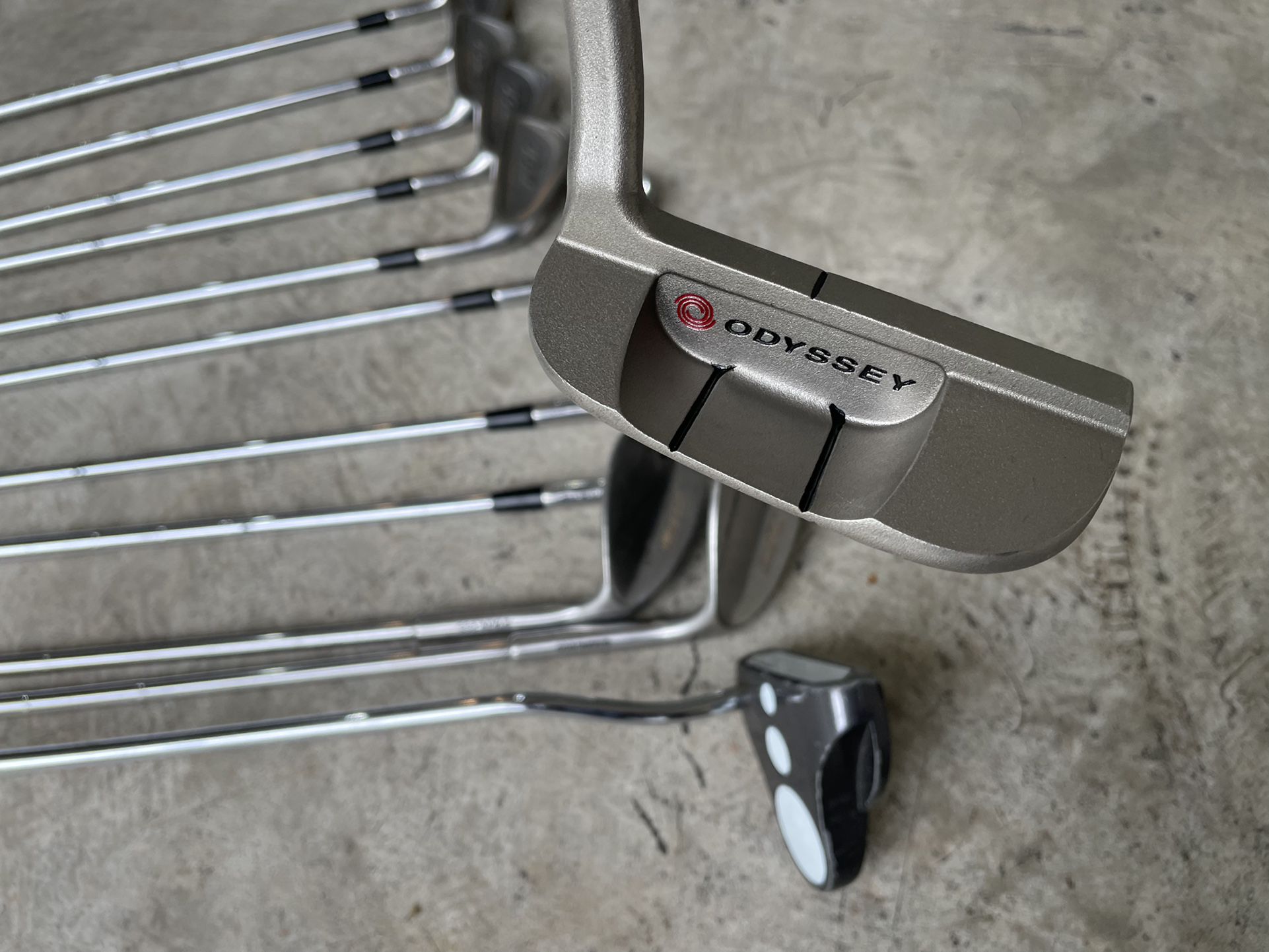 Odyssey Putter & Rawlings Golf Clubs Sold As Set