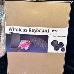 Wireless Bluetooth Keyboard for IPad Pro 12.9 2018. *new*