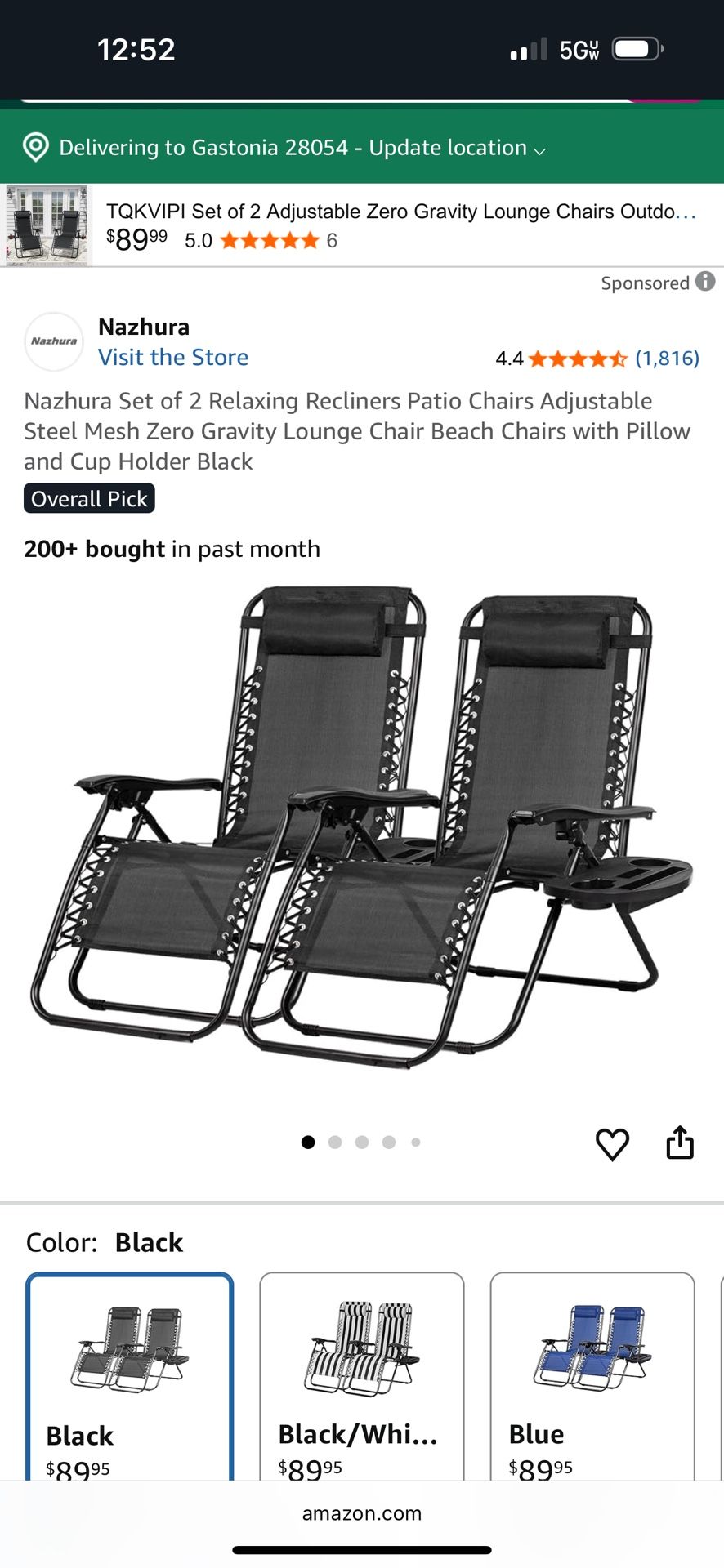 Nazhura Reclining Lounge Chairs