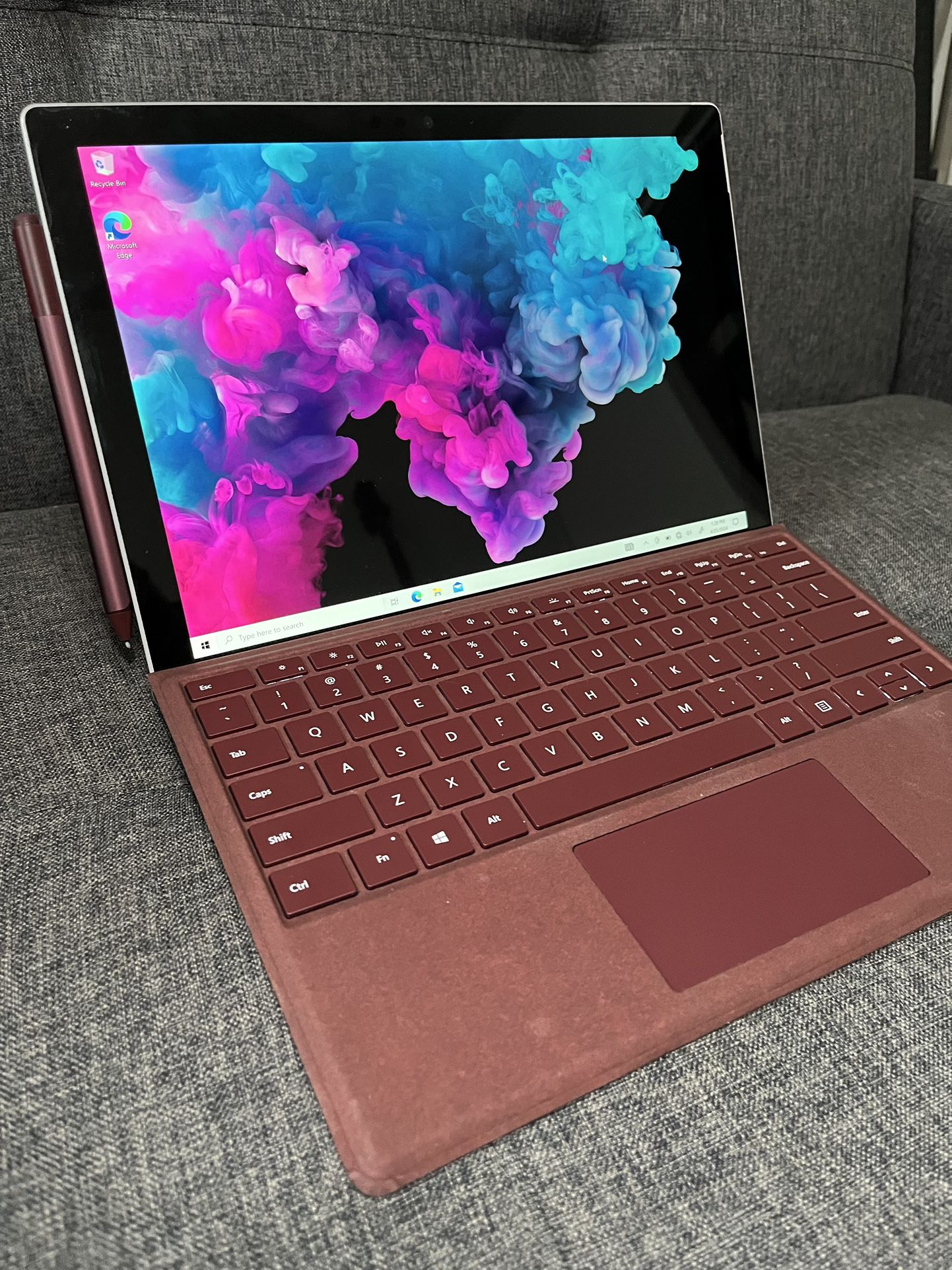 Surface Pro 6 w/ Stylus And Keyboard 
