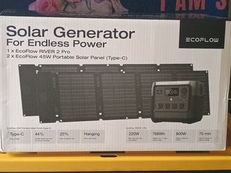 Solar /Electric Powered Generator 