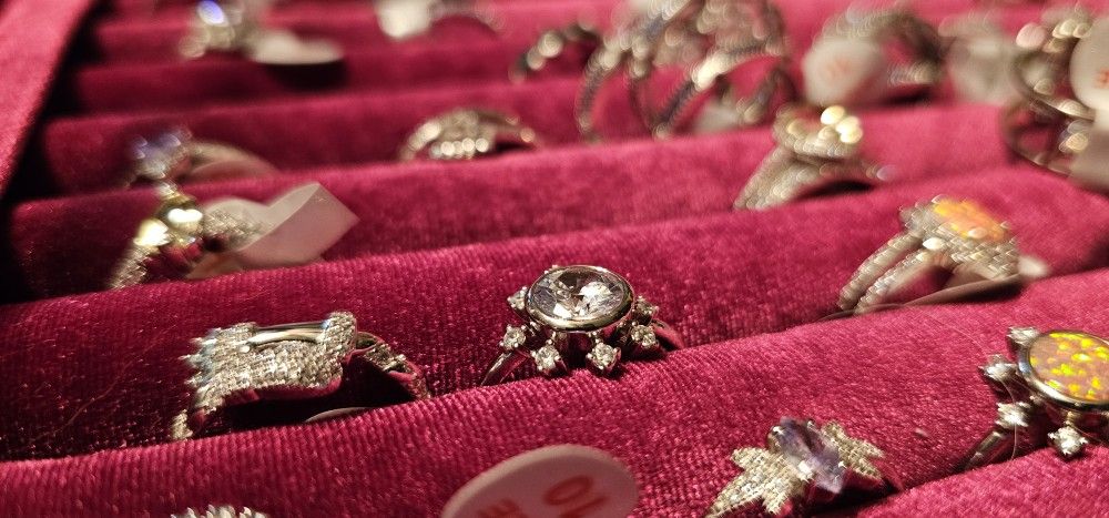 Sterling Silver Rings LOT