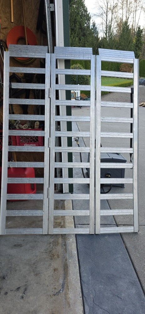 6ft Alluminum Triple Ramp