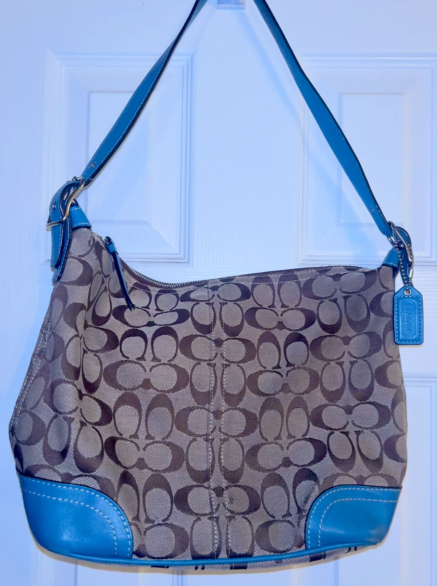 COACH Signature Boho Handbag