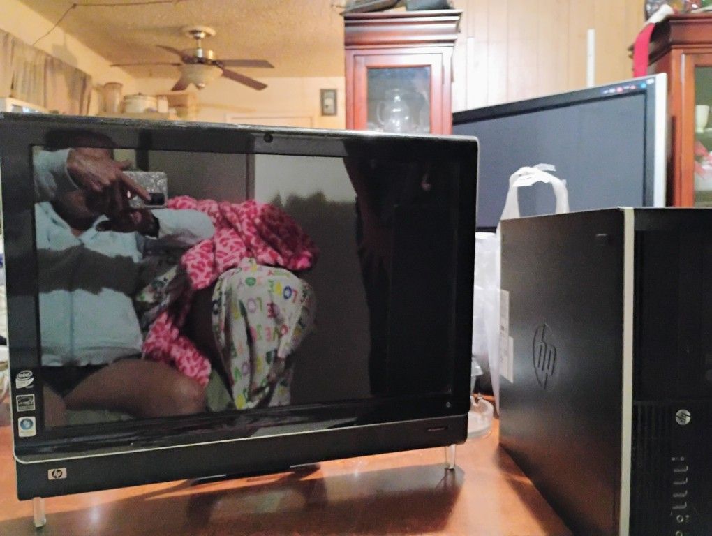 HP Computer And Monitor
