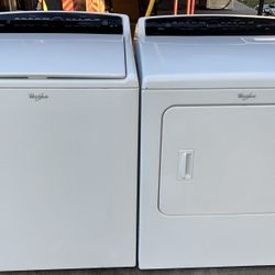 Whirlpool Cabrio Washer And Dryer Set 