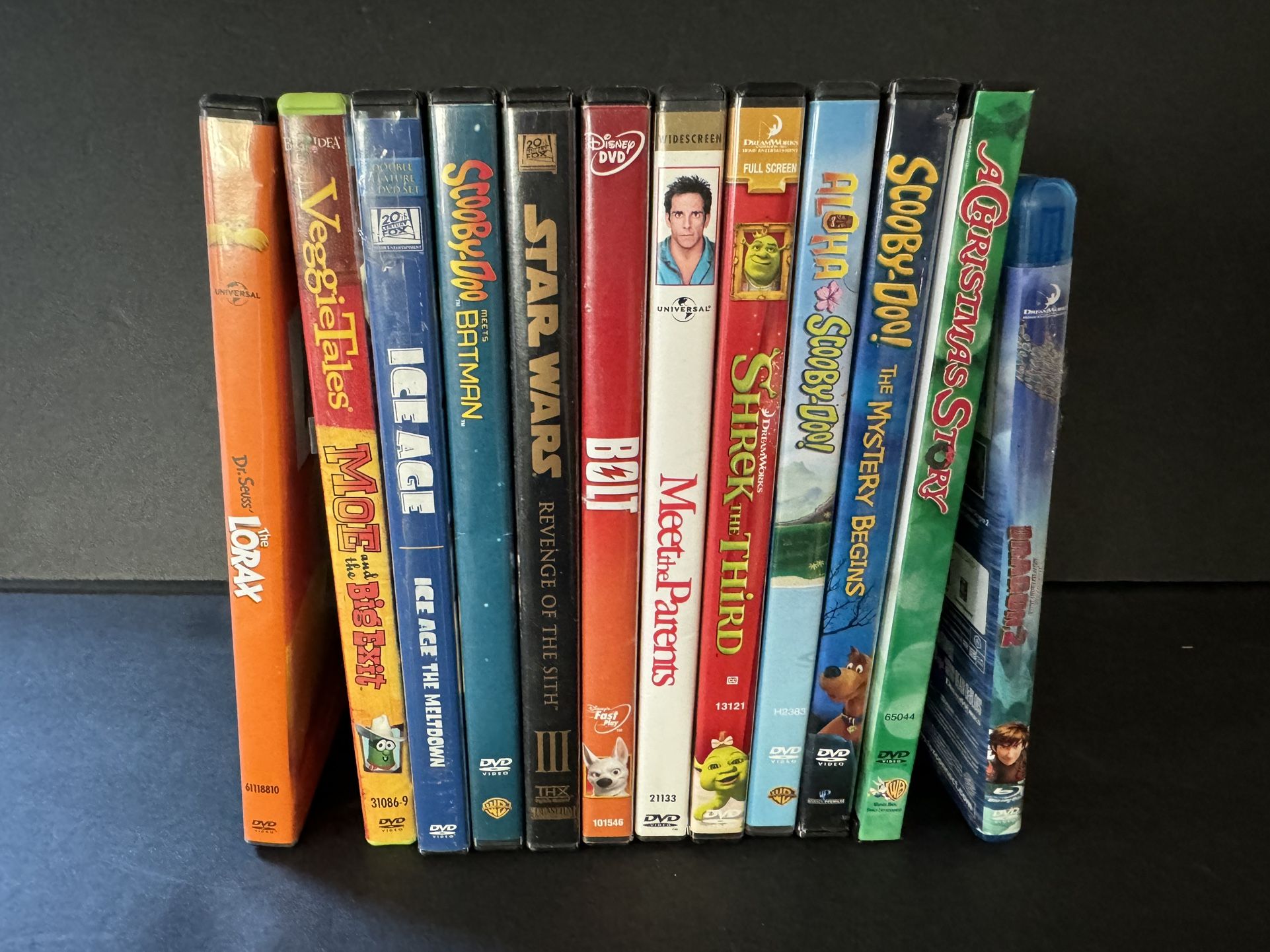 Lot of 12 Kids/Family DVDs