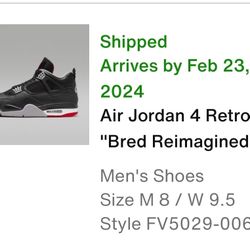 Jordan 4 Bred Reimagined