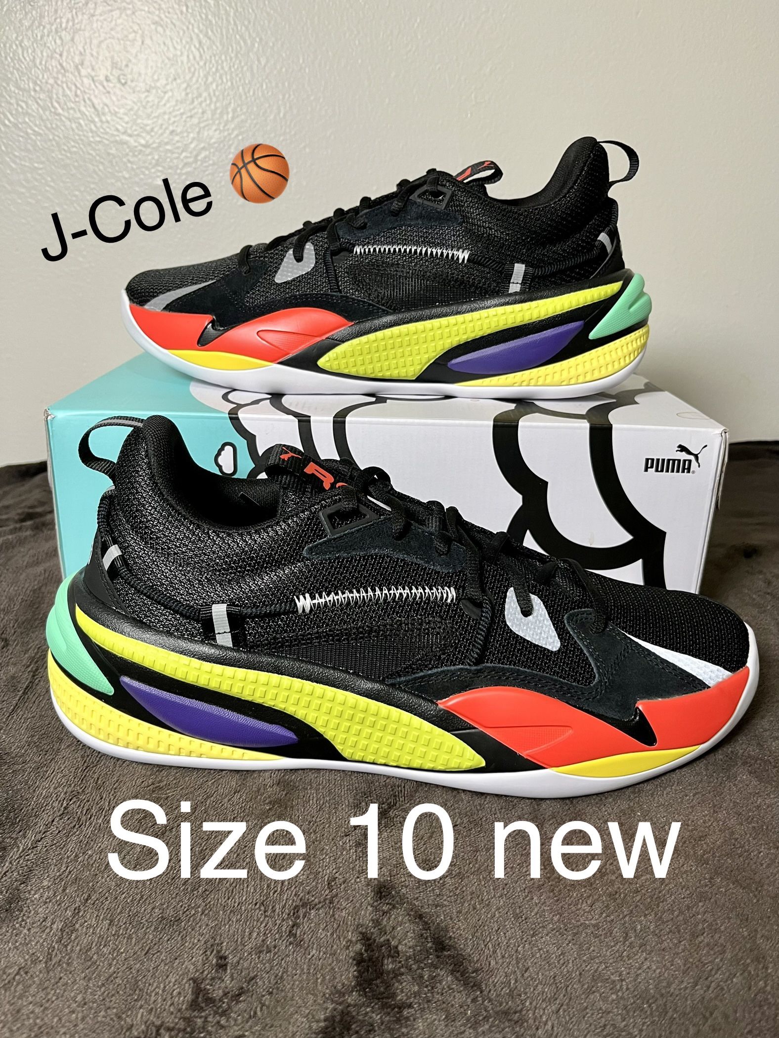 Sz 10 PUMA x J. Cole RS-Dreamer OG Basketball Shoes
