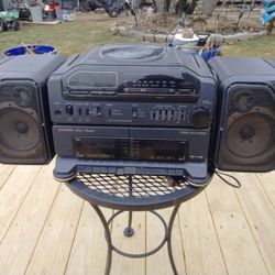 Fisher Studio Standard Am Fm Stereo Cd Cassette 