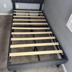 Twin Bed With Twin Mattress 