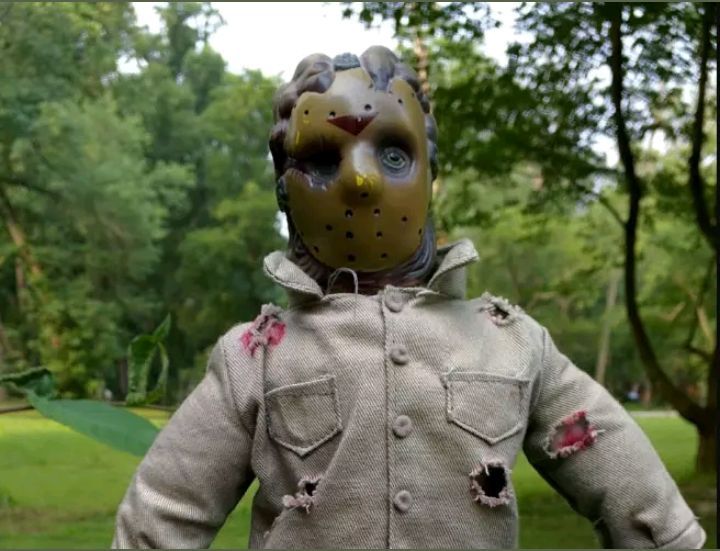 "JASON GOES TO HELL" FRIDAY THE 13TH JASON VOORHEES 14" PLUSH DOLL