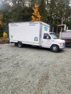 2001 Ford E450 Box Van Wash Truck-Ready To Work