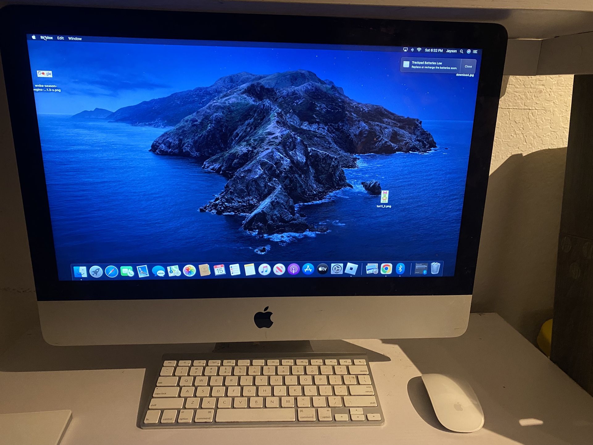 iMac, Wireless Keyboard And Mouse