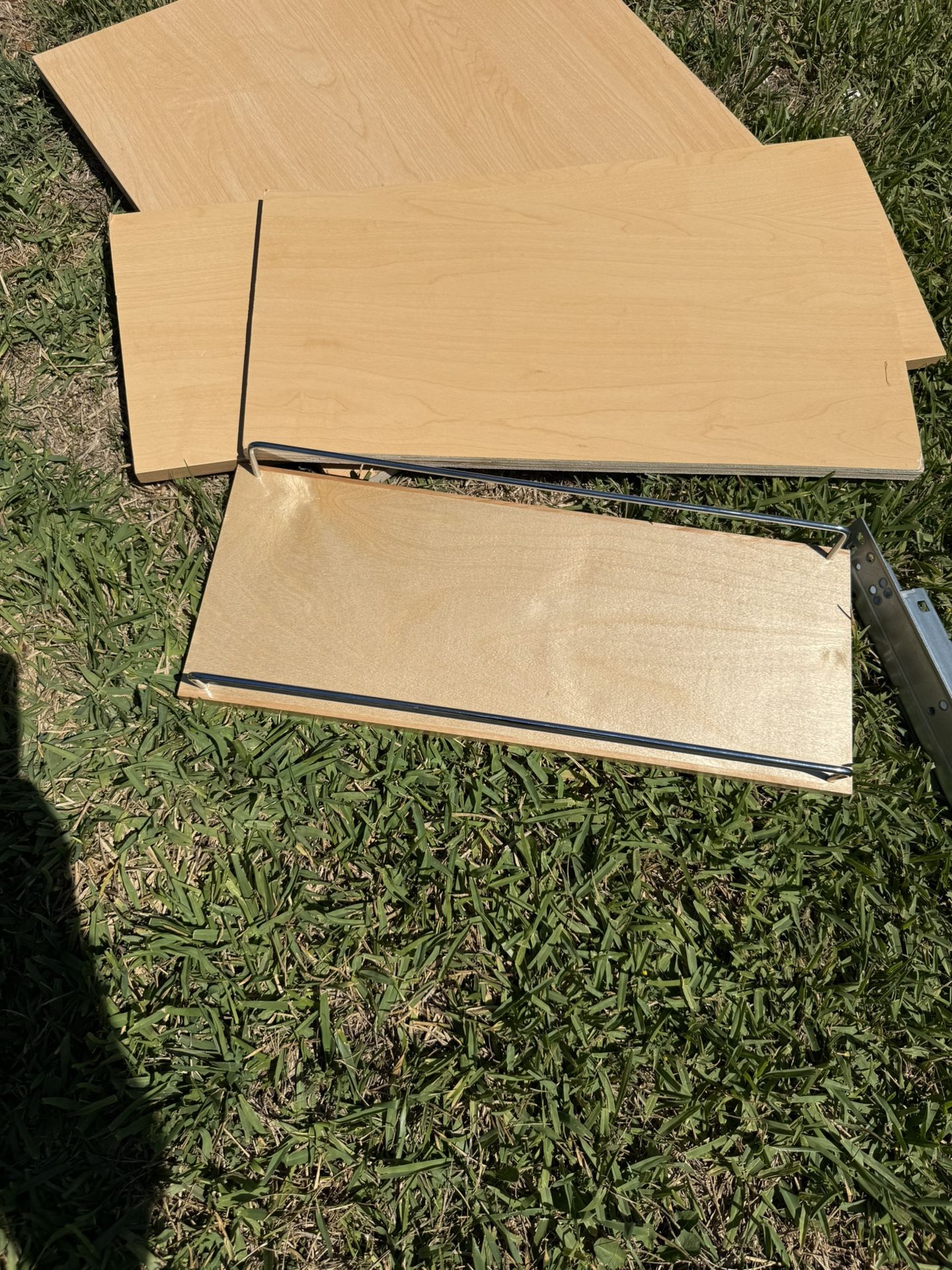 Kitchen Cabinet Shelf Pieces And Pull Out Drawer Bracket