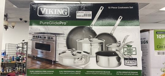 Viking PureGlidePro 10 Piece Cookware Set