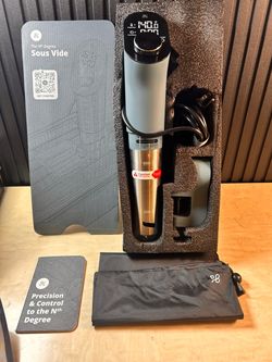 Greater Goods Sous Vide Cooker, 1100W, No App or WiFi Needed